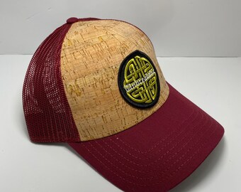 Unbreakable Trucker Hat - Celtic Shield Knot - Strength Symbols - St Patricks Day - Trendy Hats - Gifts for Him - Protection Symbol