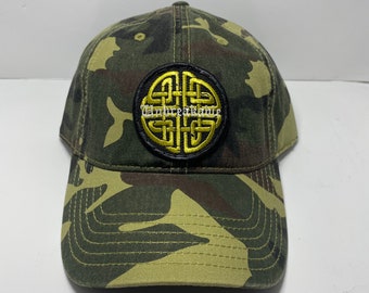 Unbreakable Dad Hat - Celtic Shield Knot - Strength Symbols - st. Patricks day hat - gifts for him - trendy hats - Protection Symbol