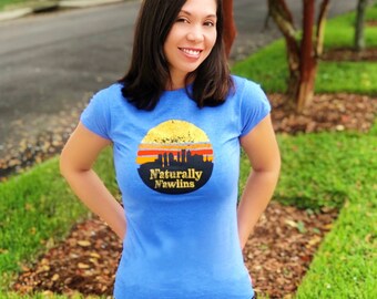 Naturally N’awlins Women’s Shirt - New Orleans Shirts - Nola - Naturally N’awlins- bourbon street - French Quarter - Nola shirts