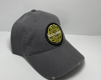 Unbreakable Dad Hat - Celtic Shield Knot - Strength Symbols - trendy hats - gifts for him - st. Patricks day shirt - hats for protection