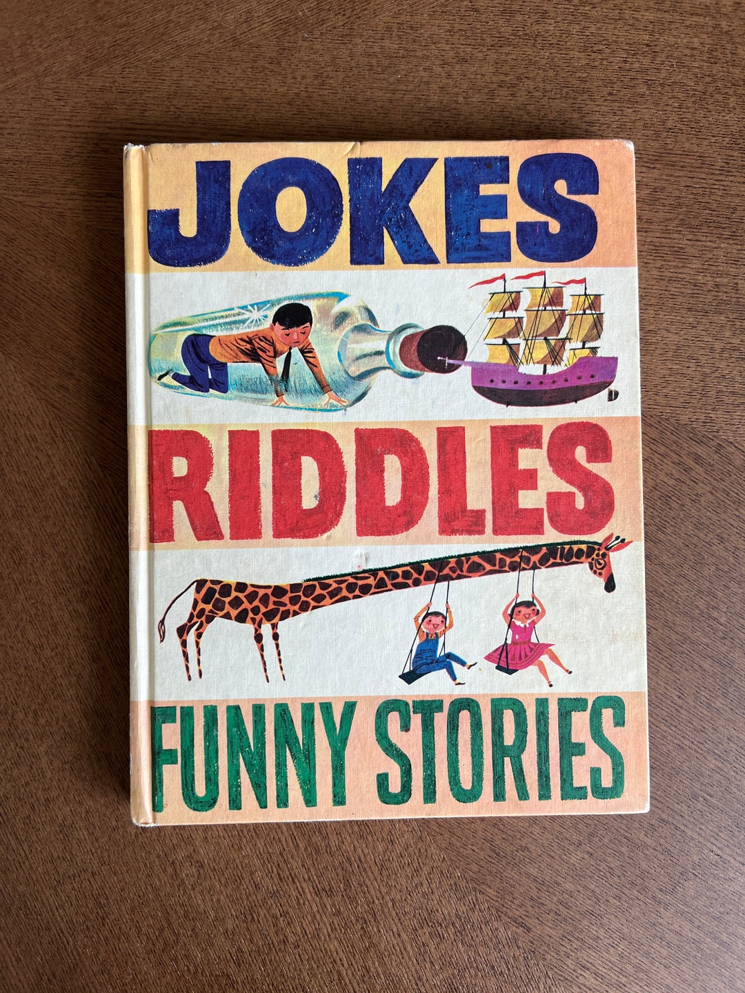 Vintage Jokes Riddles Funny Stories Book Grosset & Dunlap 1977 Printing ...