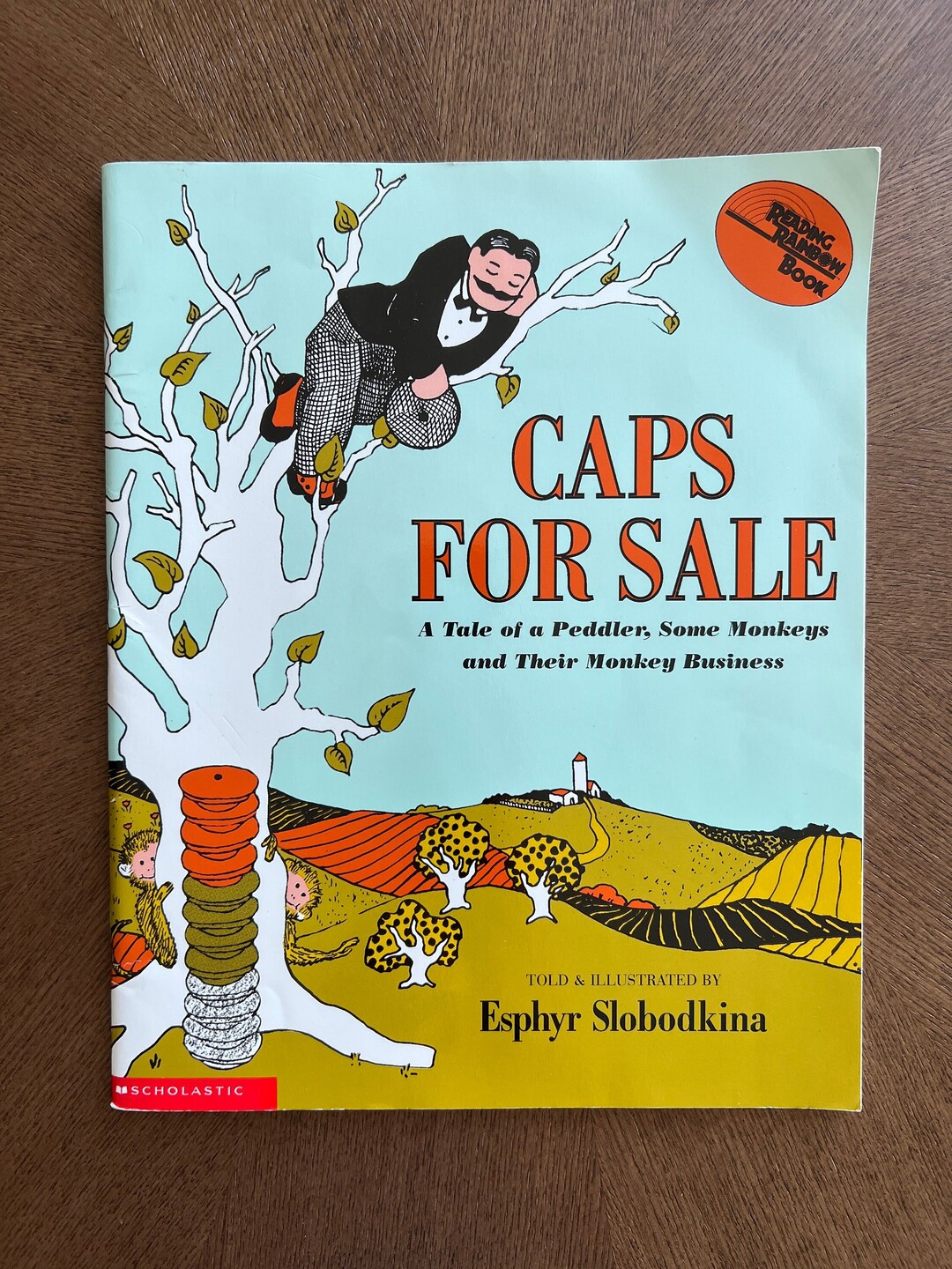 Vintage Scholastic Children's Book CAPS FOR SALE by Etsy