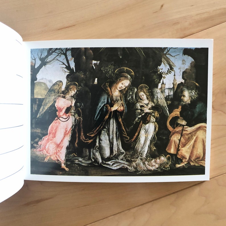 Vintage 1989 Angels Postcard Book