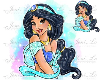 Download Jasmine Clipart Etsy