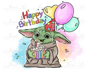 Download Yoda clipart | Etsy