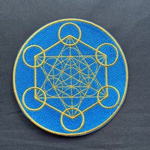 Patches Sacred Geometry Iron On Patch