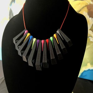 3D Printed Necklace: &quot;Carnival&quot;