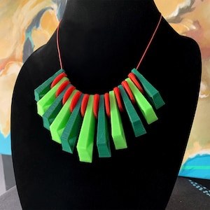 3D Printed Necklace &quot;Holly&quot;