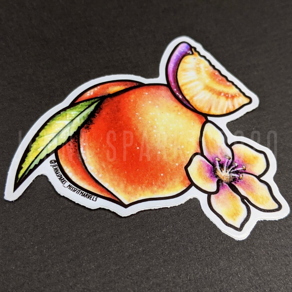 Peaches & Plums the Magicians Sticker Etsy