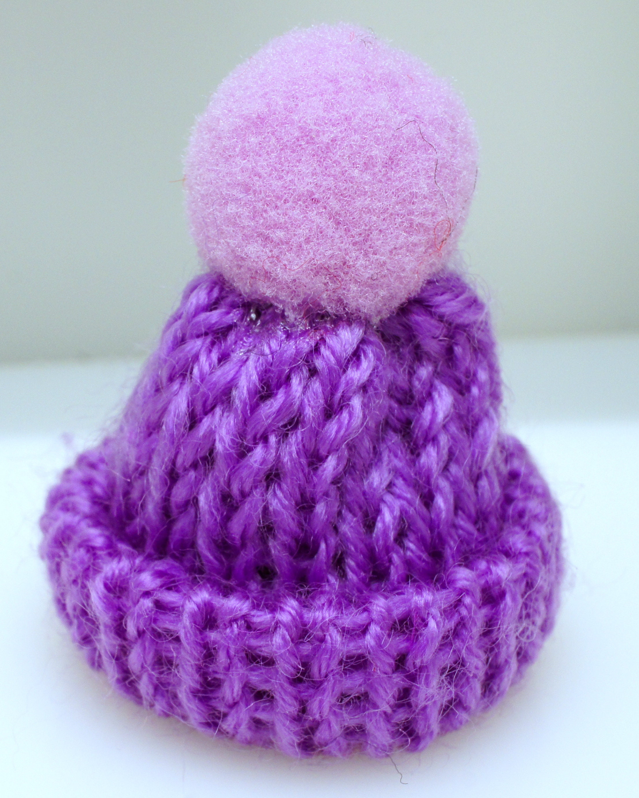 Small Knit Fabric Yarn Hat Mini Crafts Dolls 2 Etsy