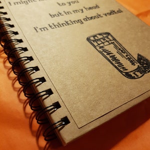 Make your own notebook Personalised, custom made, made to order, your design image 3