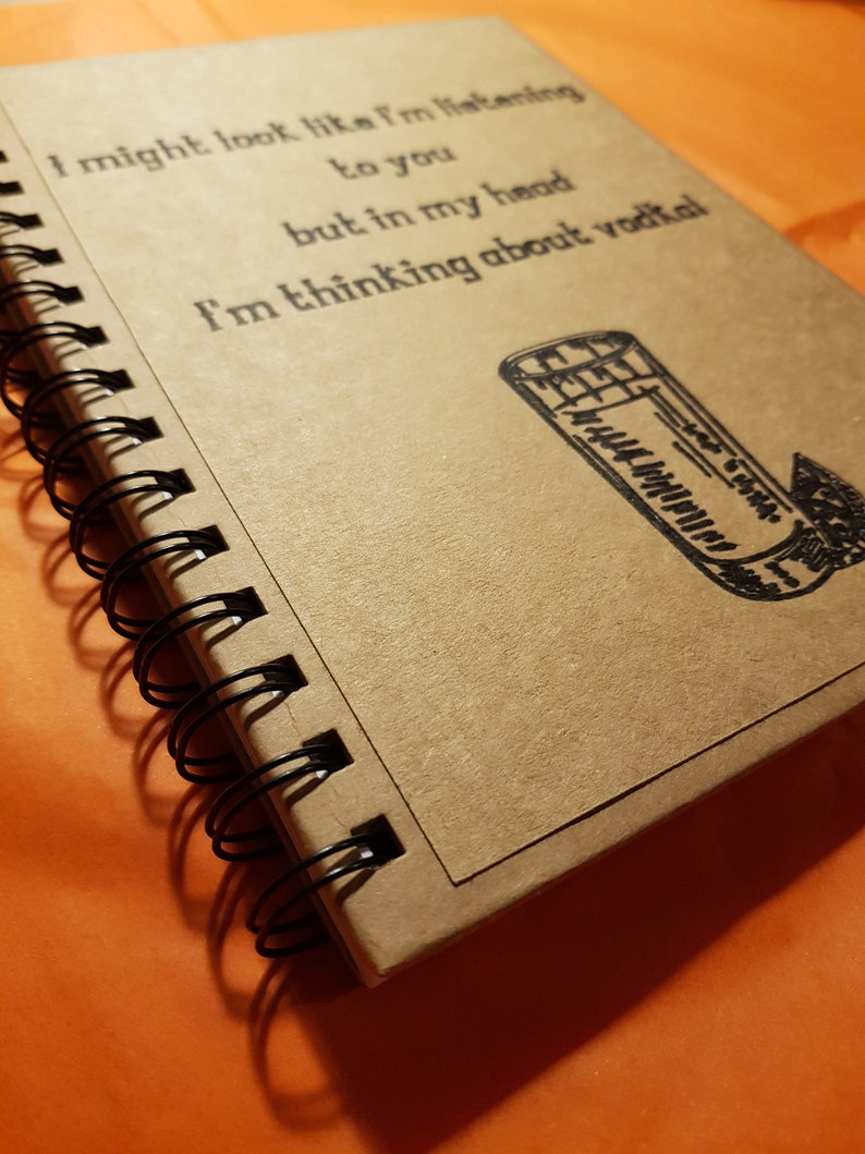 Make your own notebook Personalised, custom made, made to order, your design image 3