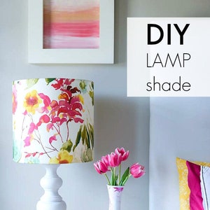 DIY Lampshade Kit - Use your own fabric & our heat resistant self-adhesive inner to make your unique personalised lampshade