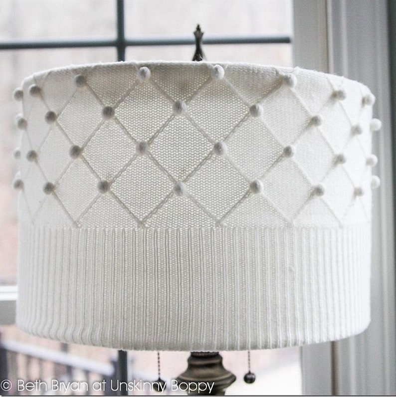 DIY Lampshade Kit Use your own fabric & our heat resistant Etsy