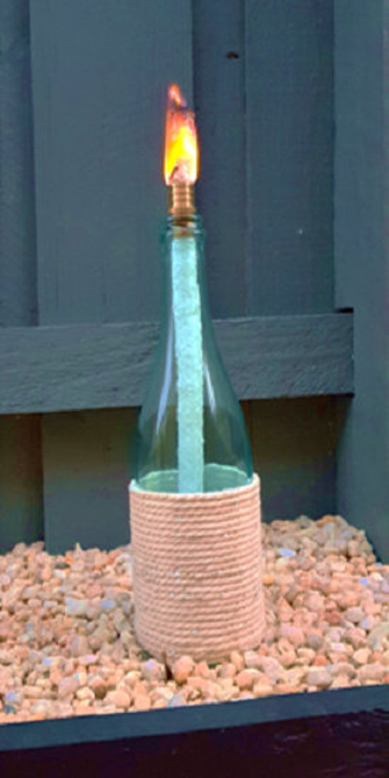 DIY Macrame Tiki Torch Wick Kit Etsy
