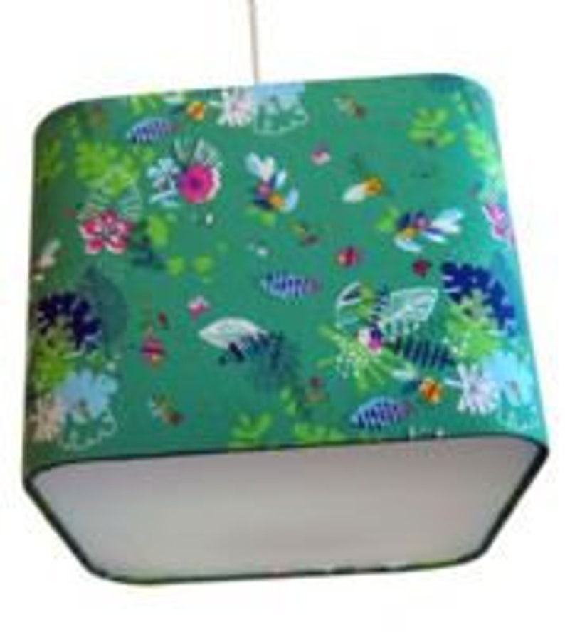 DIY Square Lampshade Kit Use Your Own Fabric & Our Heat Etsy