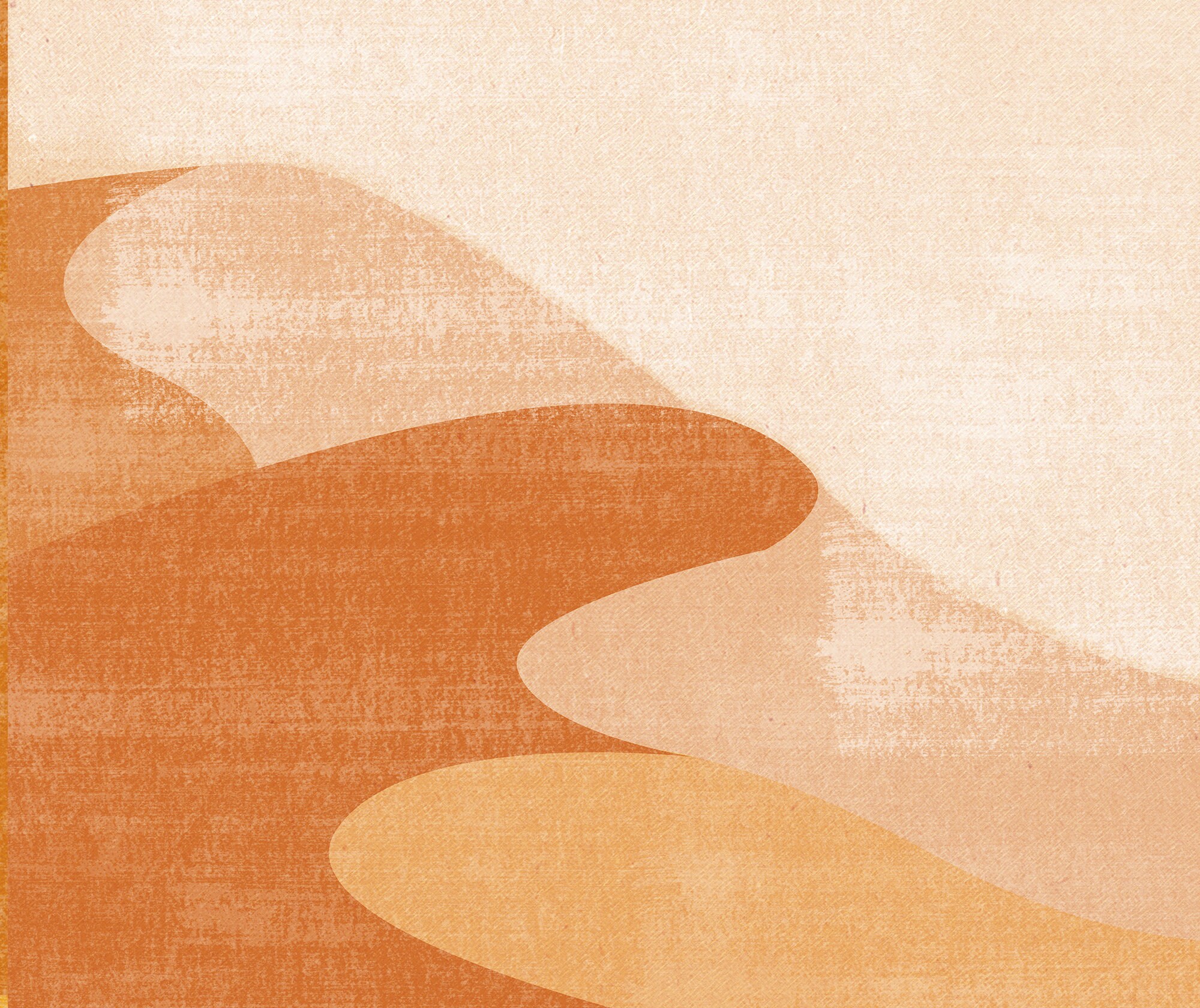 Mustard wall art prints Abstract landscape printable Boho Etsy