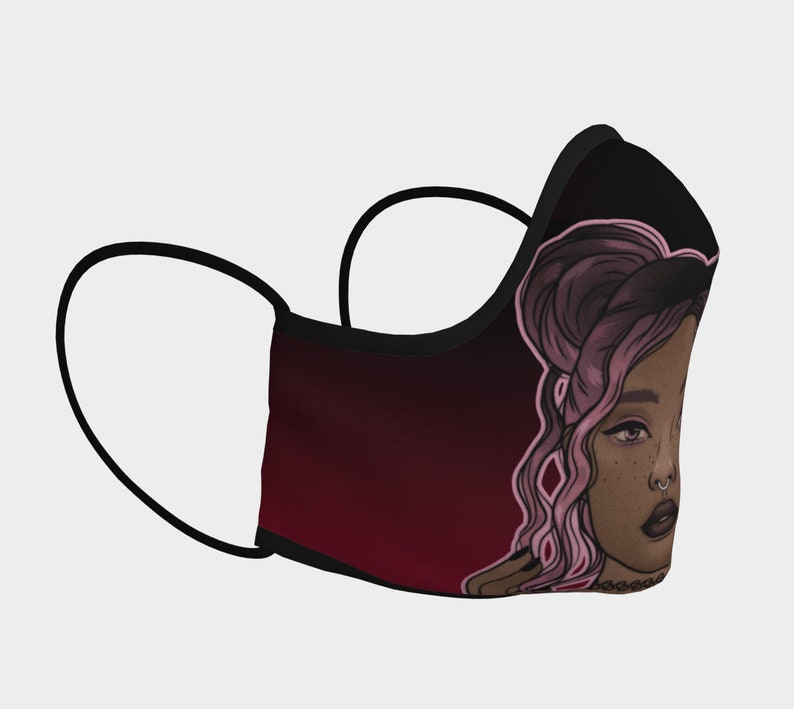 Wearable Art Mask Mask face masks face coveringwashable Etsy