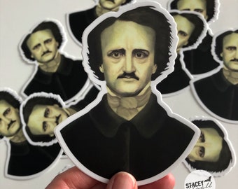 Edgar Allan Poe sticker