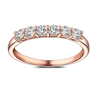 3.0mm Moissanite Certified D, VVS1, Full Round D, VVS1 Eternity Band, Colorless Moissanite 3.0mm Full Circle All-Moissanite Anniversary Band