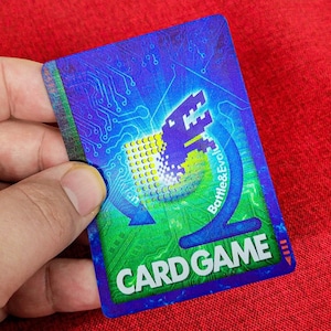 Digimon Tamers « Carte bleue » lenticulaire/holographique