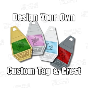 Custom Digimon Tag and Crest image 1