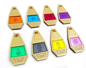 Digimon Tag and Crest Collection (Set of 8)