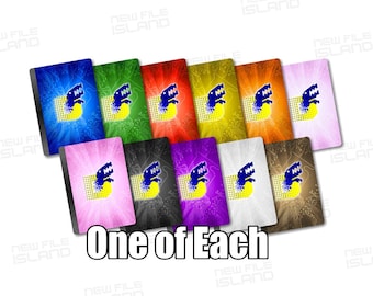 Digimon Tamers "Blue Card" - Complete Set of 11 Cards