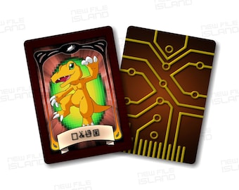 Digimon Gate Cards - Complete Set of 10 Cards