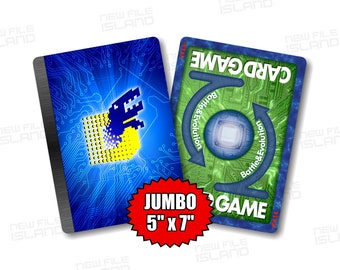 Digimon Tamers JUMBO "Blue Card" - "Card Game" Variant