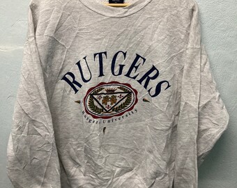 rutgers crew neck sweatshirt