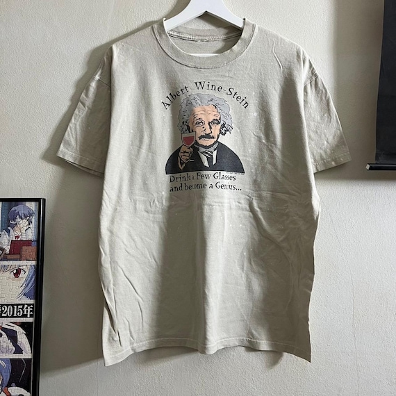 Vintage Albert's Einstein T-shirt Size L - Etsy
