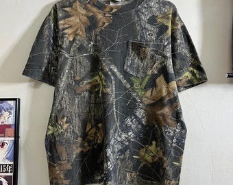Vintage Mossy Oak Real Tree shirt size L