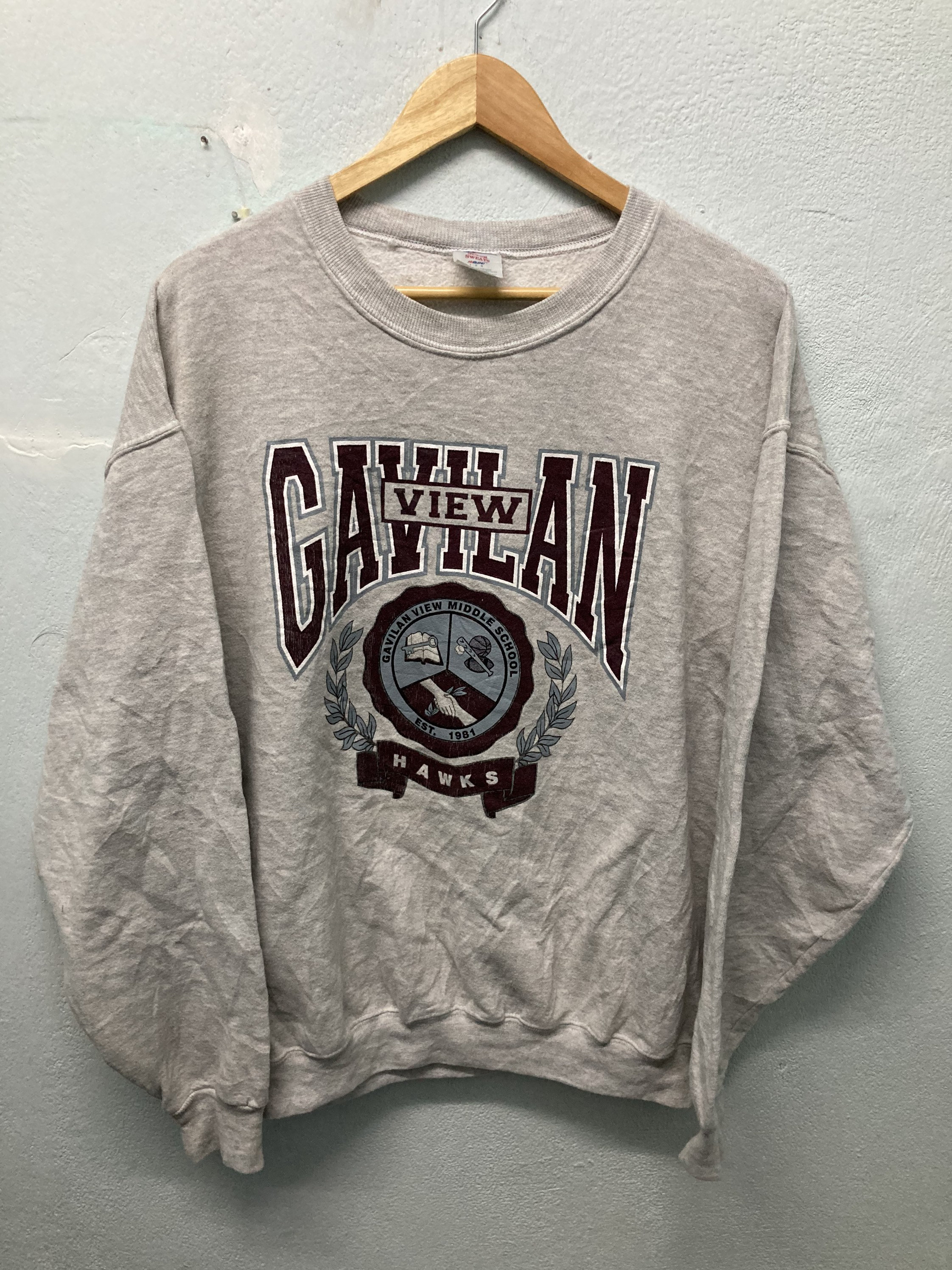 Vintage Gavilan View Middle School Sweater size L | Etsy