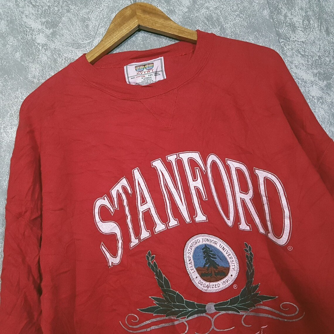 Vintage Stanford University Sweater | Etsy