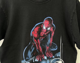 Vintage Spider Man T-shirt jaren 00 maat L