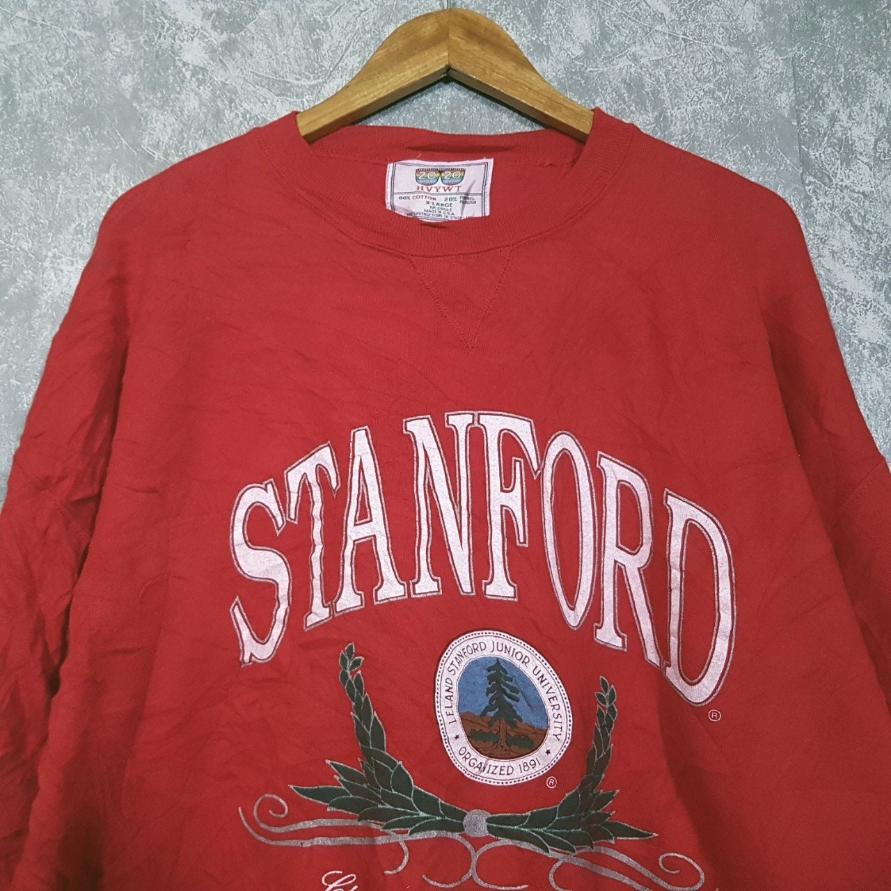 Vintage Stanford University Sweater | Etsy
