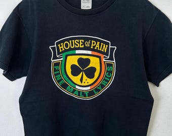 Vintage 1992 House of Pain T-shirt Hip-hop Rap Band Graphic Tee
