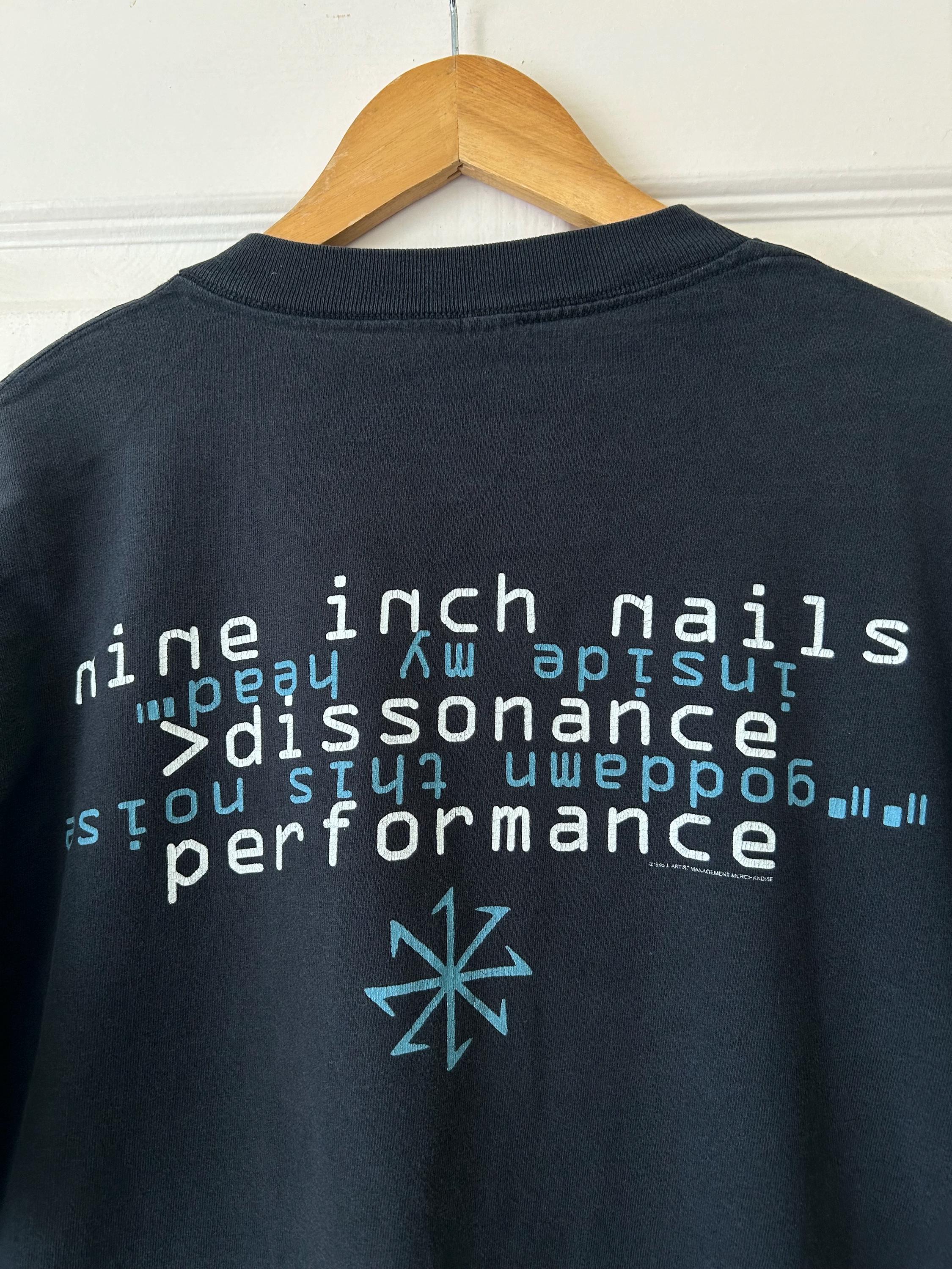 Vintage 1995 Nine Inch Nails T-shirt - Etsy