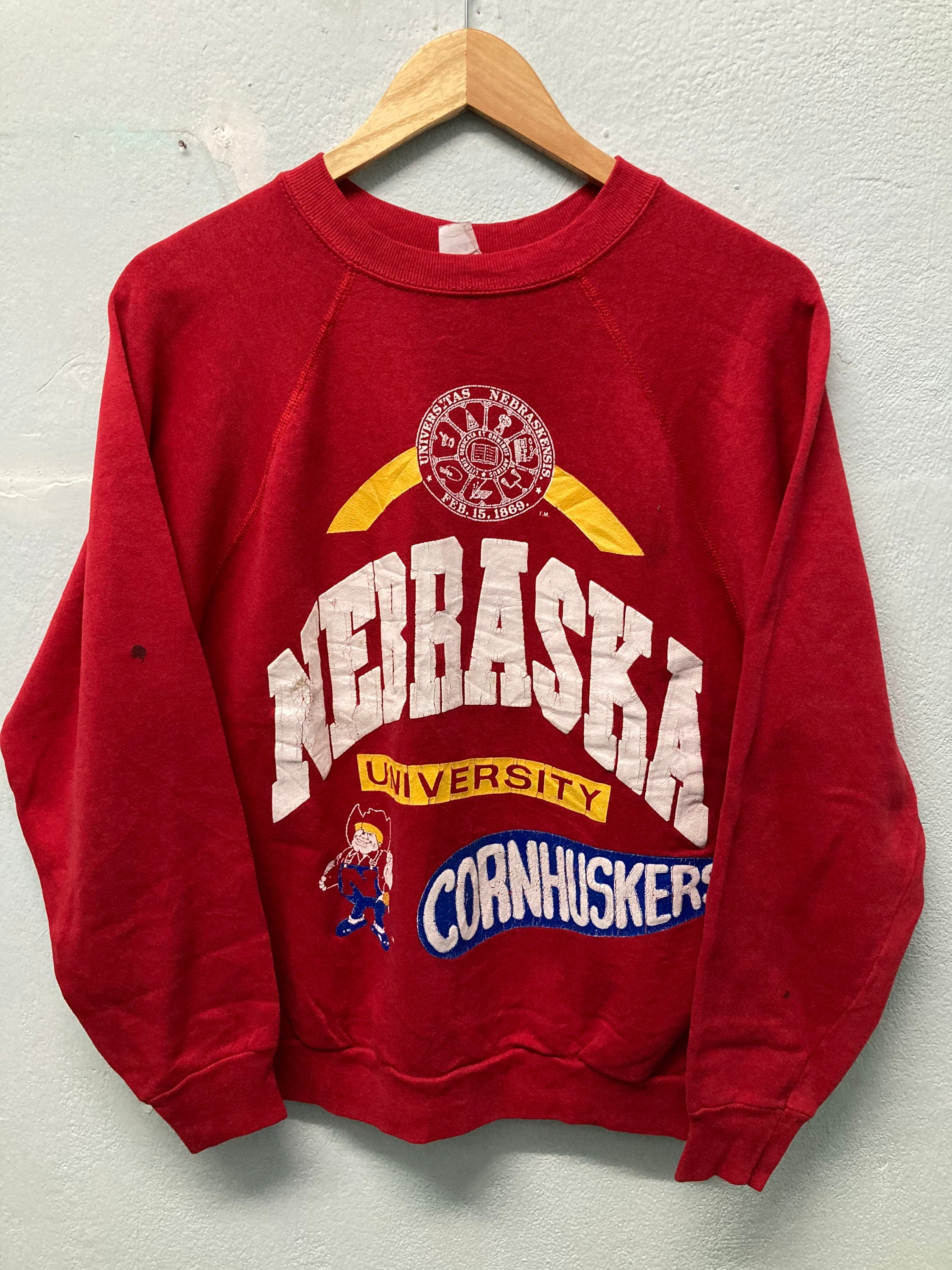 Vintage Nebraska Cornhusker University Sweater | Etsy