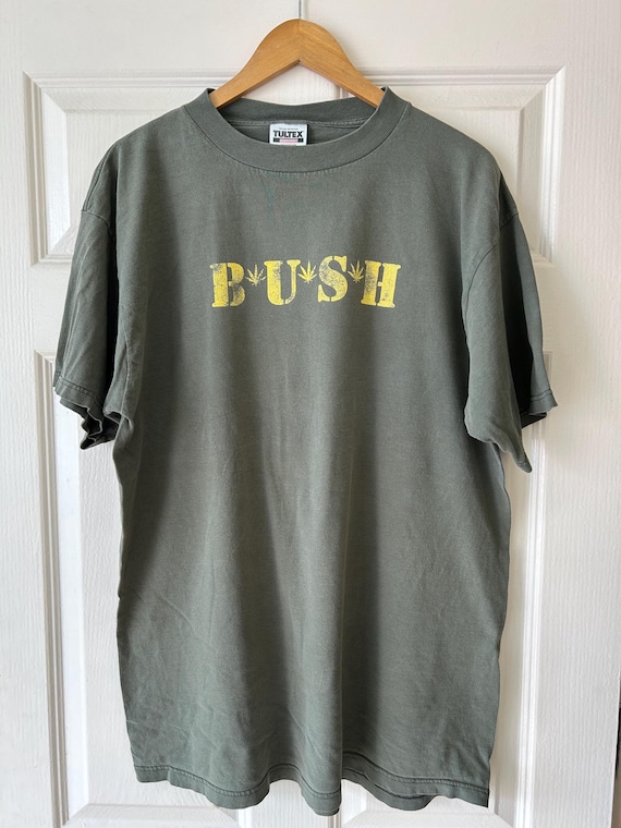 Vintage Bush T-shirt - Etsy