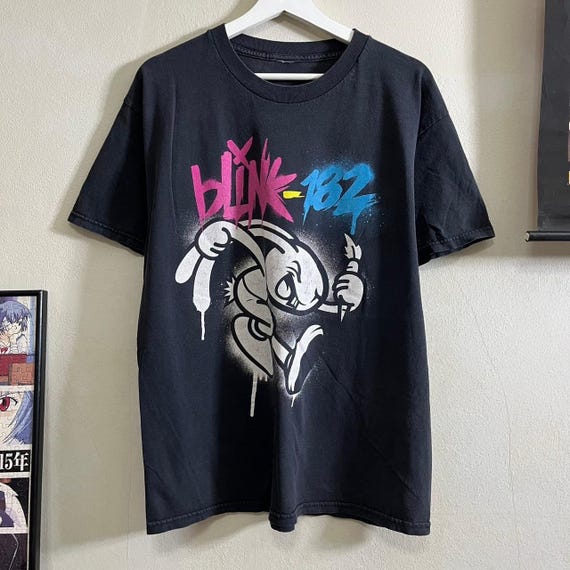 Vintage Blink182 T-shirt Size L - Etsy Israel