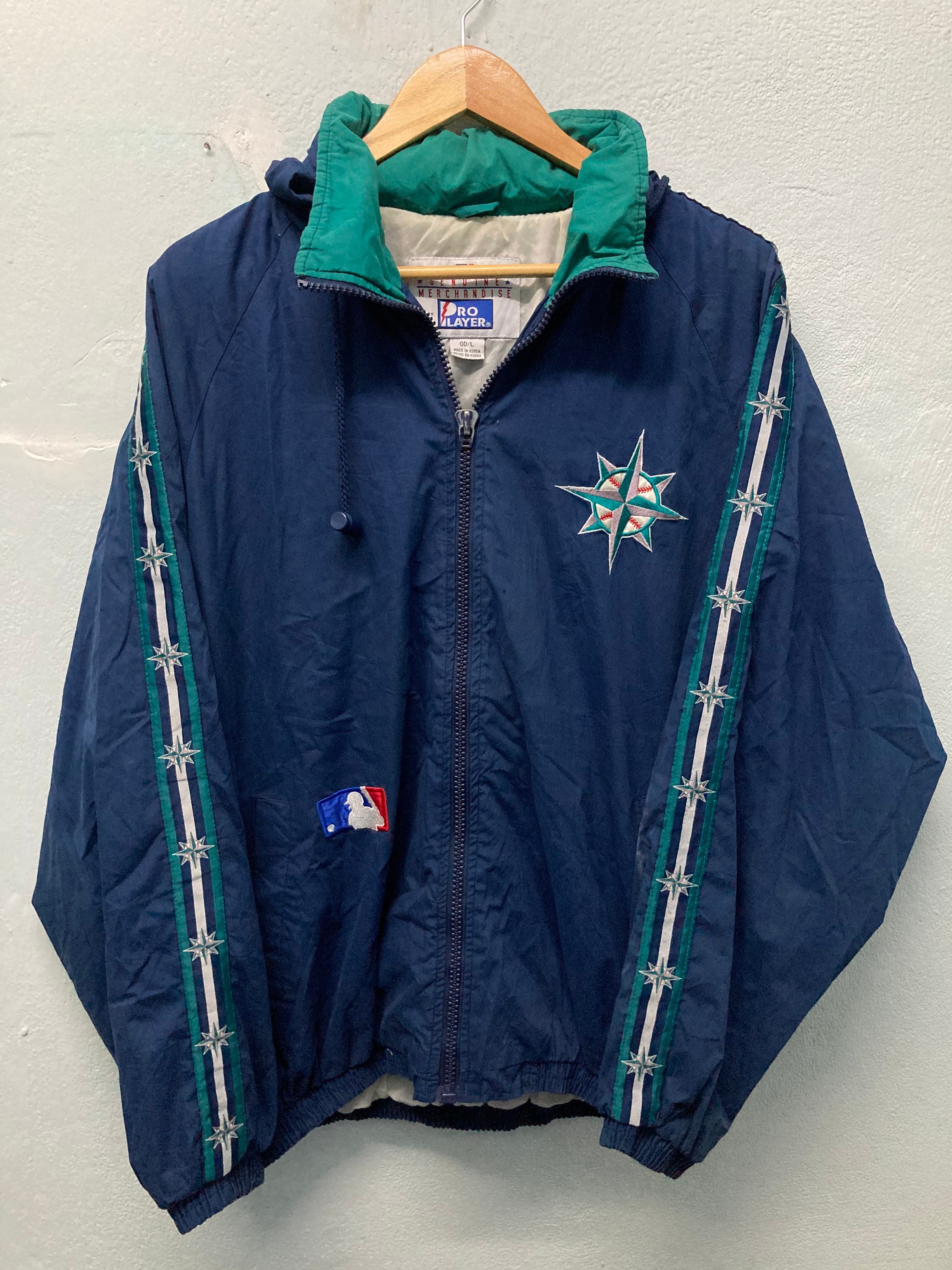 Vintage Seattle Mariners Jacket Size L Etsy