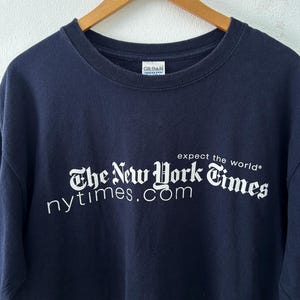 New York Times T Shirt - Etsy