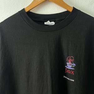 Vintage Java Sun Microsystems T-shirt size XL