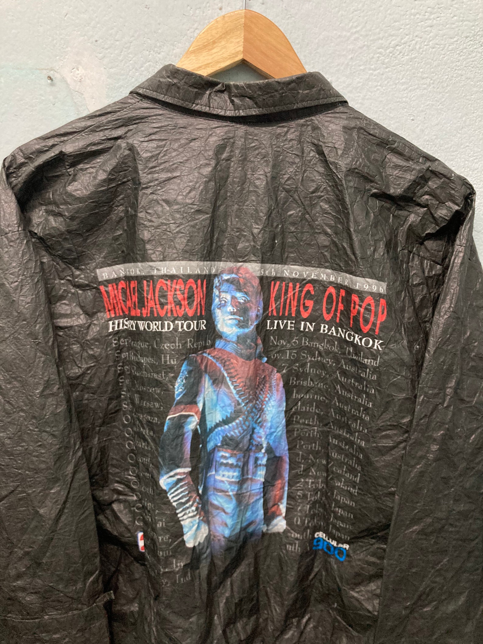 Vintage Michael Jackson History Tour 1996 Jacket Size L | Etsy