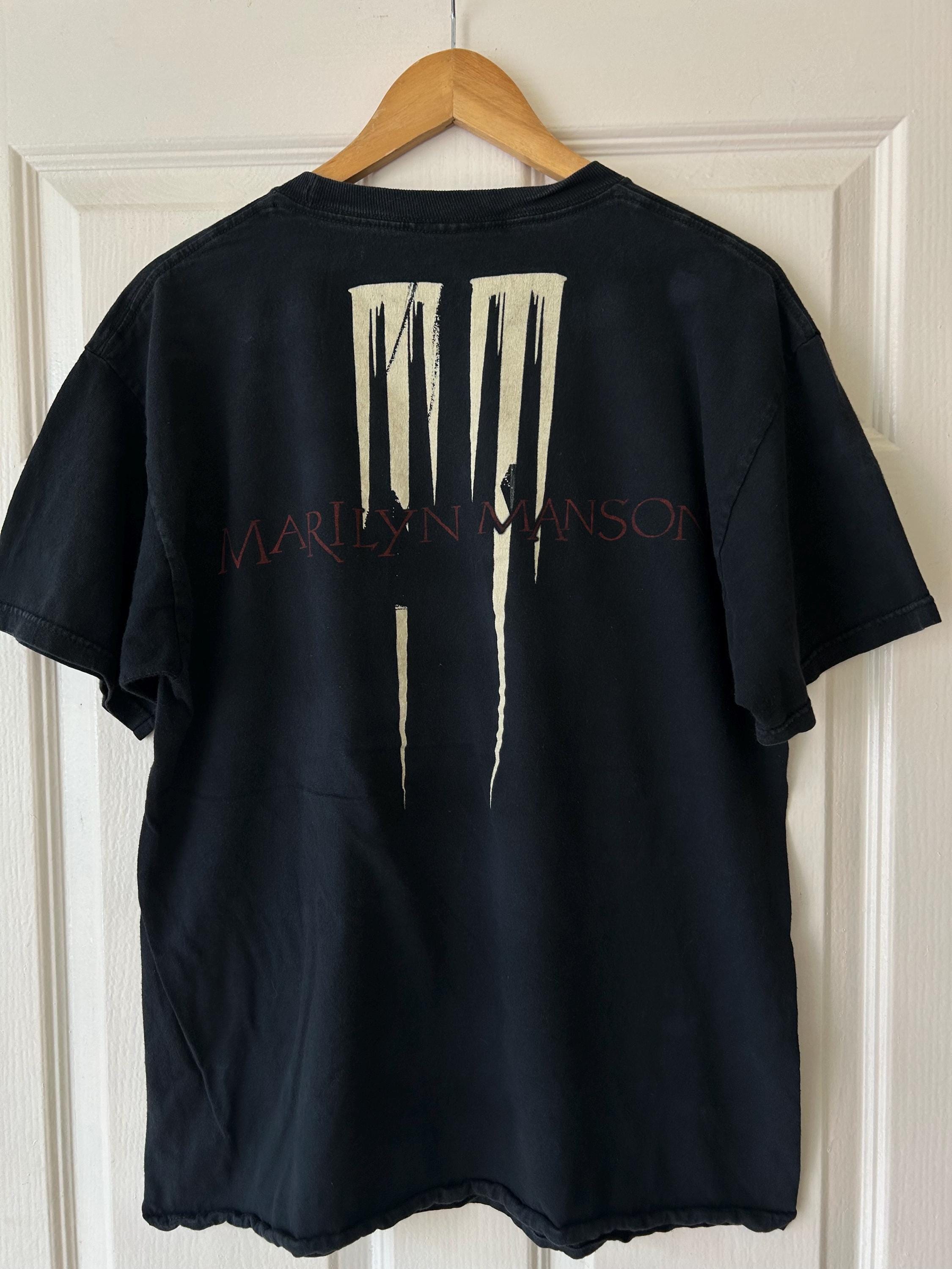 Vintage Marilyn Manson T-shirt - Etsy