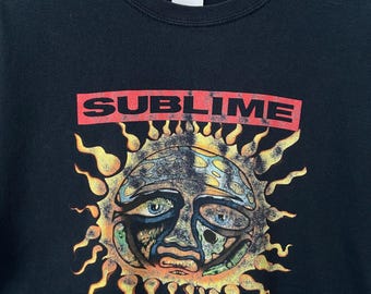 Vintage 2000’s Sublime Skunk Record T-shirt size XL