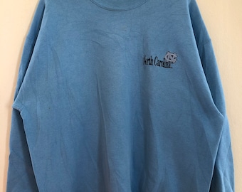 Vintage North Carolina Tarheel size XL
