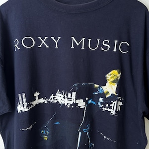 Vintage Roxy Musik T-Shirt Gr. L